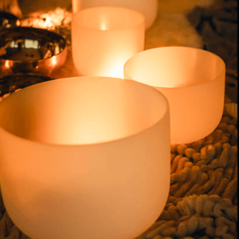 Therapeutic sound bath with  mindful terrarium making